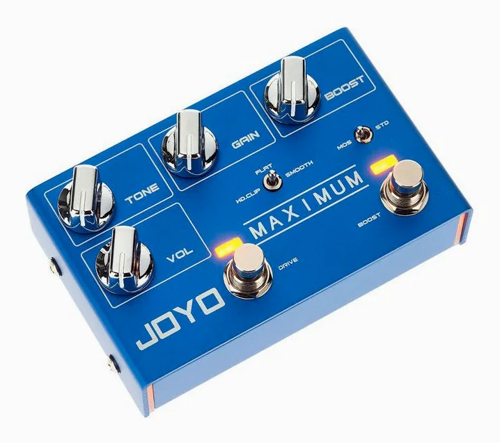 Joyo R-05 Maximum Overdrive, ingressi e uscite laterali