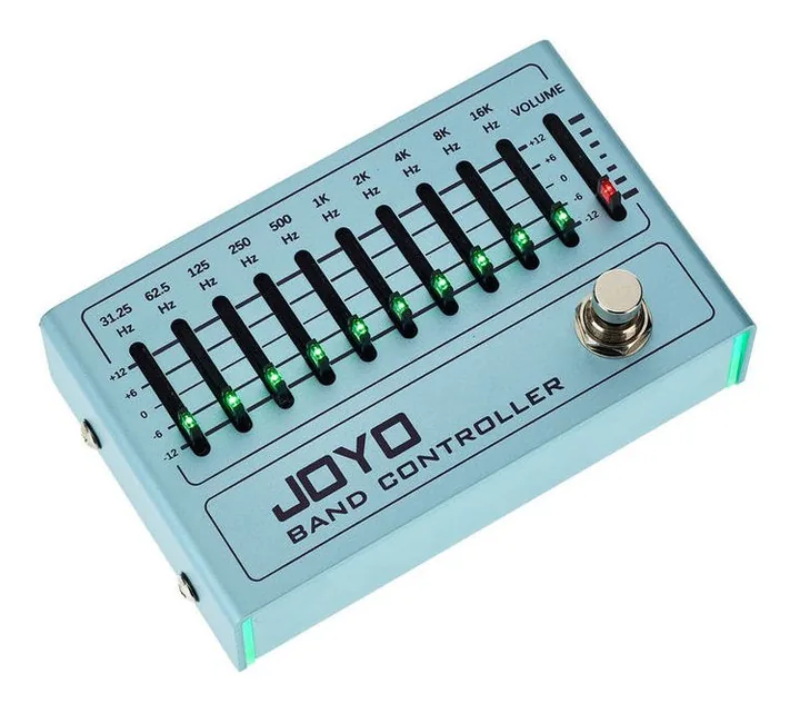 Joyo R-12 Band Controller EQ, manopole viste dall'alto