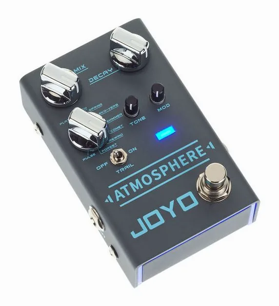 Joyo R-14 Atmosphere Reverb, manopole viste dall'alto