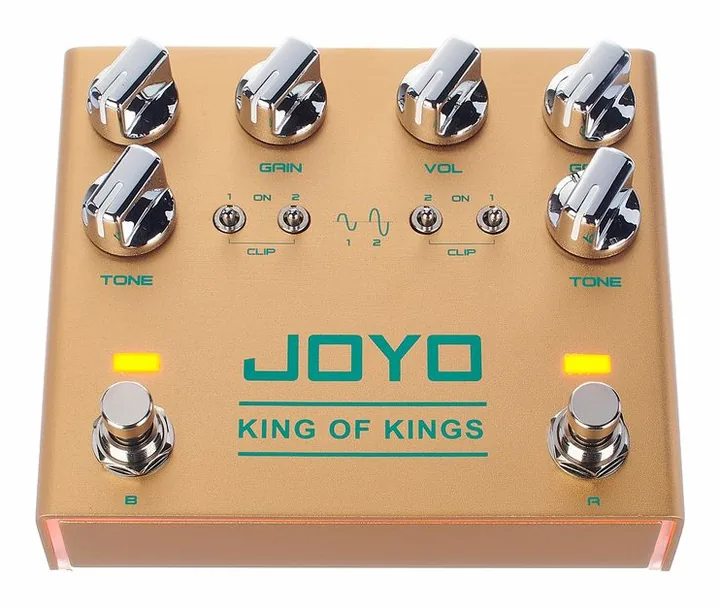 Joyo R-20 King of Kings, manopole viste dall'alto