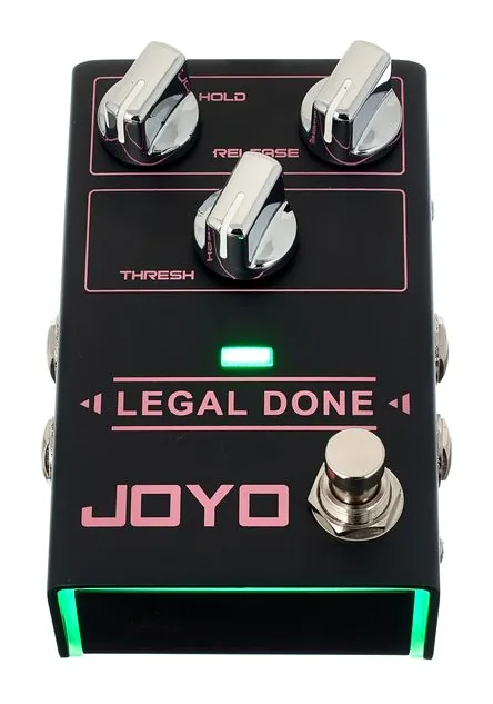 Joyo R-23 Legal Done Noisegate, ingressi e uscite laterali