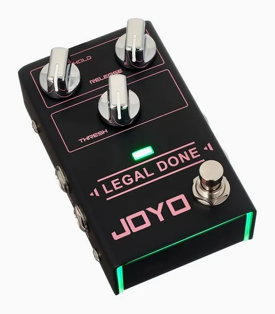 Joyo R-23 Legal Done Noisegate, connettori sul retro dell'unita