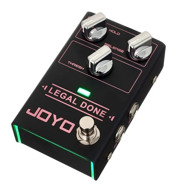 Joyo R-23 Legal Done Noisegate fotografato frontalmente