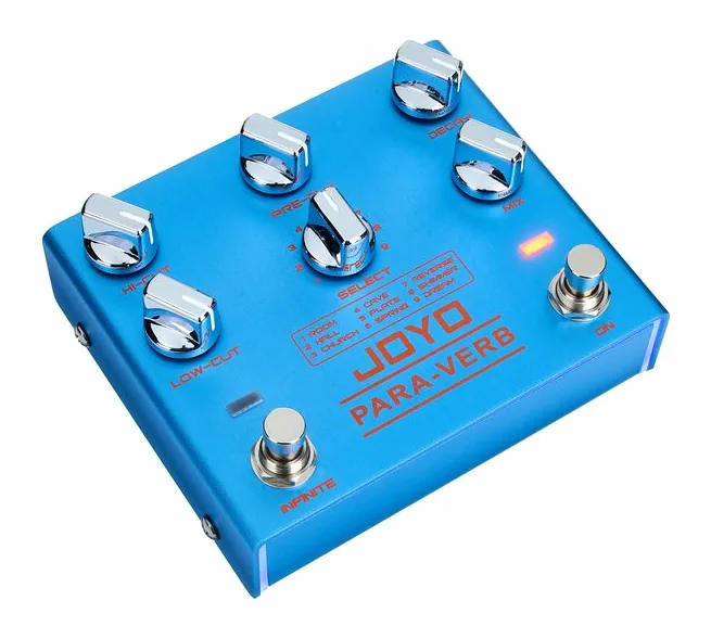 Joyo R-31 Para-Verb Reverb, ingressi e uscite laterali