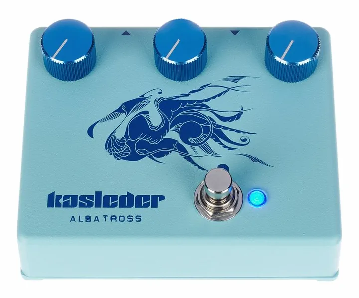 Kasleder Albatross Bass Fuzz, manopole viste dall'alto