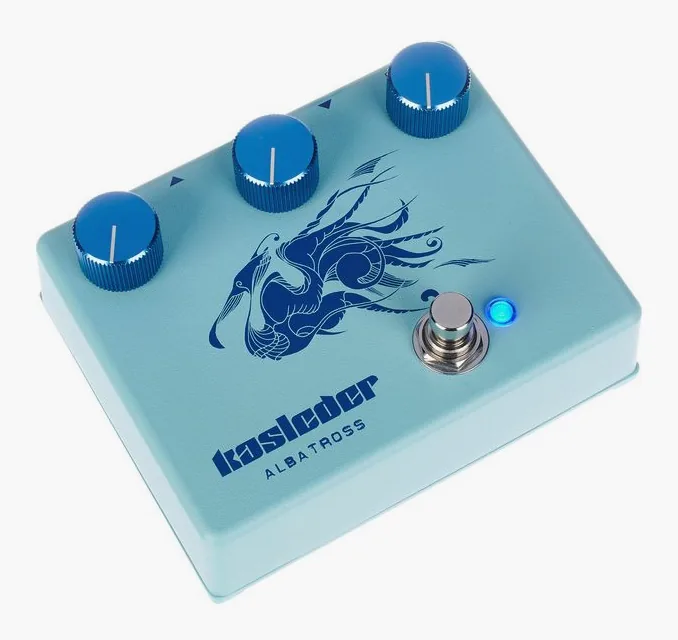 Kasleder Albatross Bass Fuzz, manopole viste dall'alto
