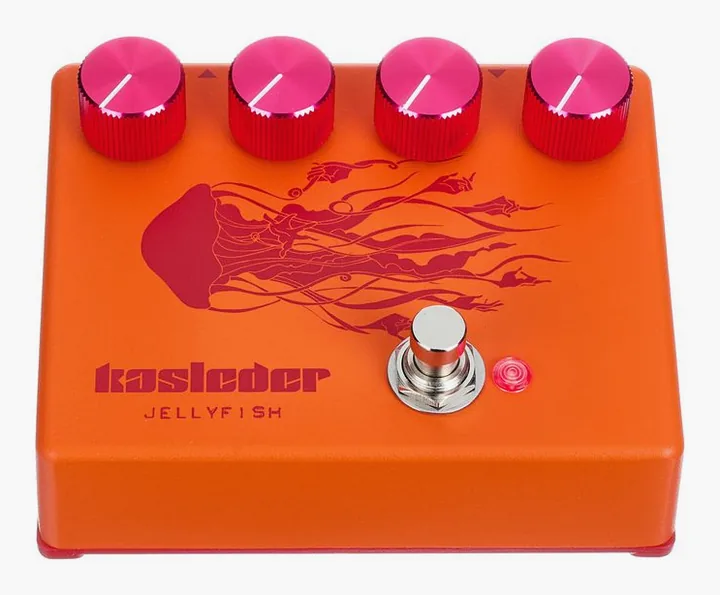 Kasleder Jellyfish Bass OD/DS, manopole viste dall'alto