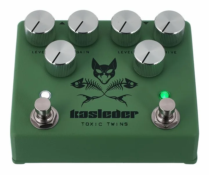 Kasleder Toxic Twins Dual Overdrive, ingressi e uscite laterali