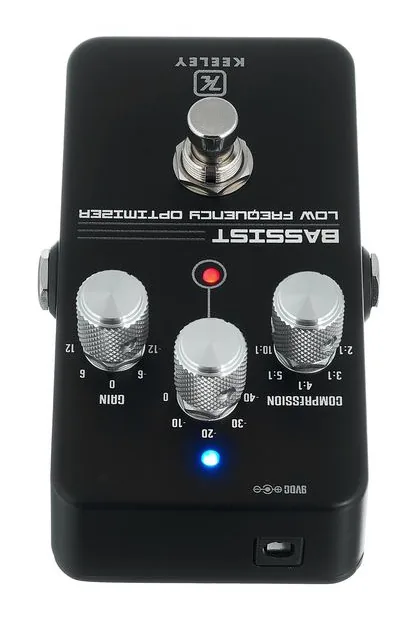 Keeley Bass Compressor 2K24, led e interruttore a pedale