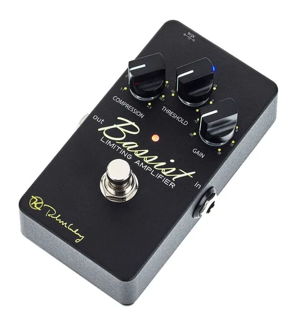 Keeley Bassist Compressor fotografato frontalmente