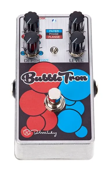 Keeley Bubble Tron, manopole viste dall'alto