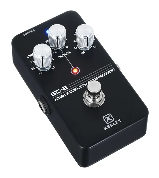 Keeley Compressor GC-2 2K24 Custom, led e interruttore a pedale