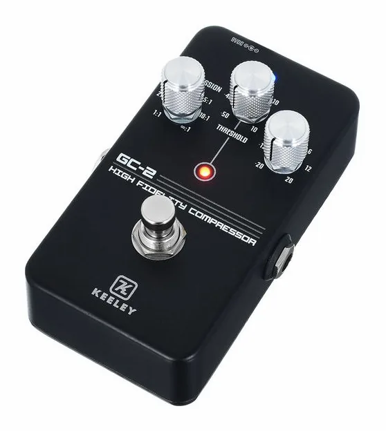 Keeley Compressor GC-2 2K24 Custom in primo piano frontale