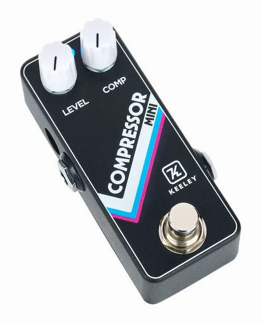 Keeley Compressor Mini, connettori sul retro dell'unita