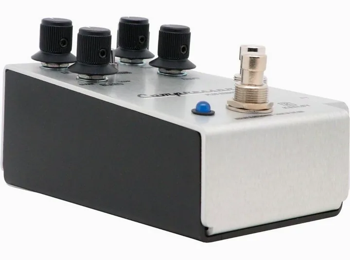 Keeley Compressor Plus Germanium, manopole viste dall'alto