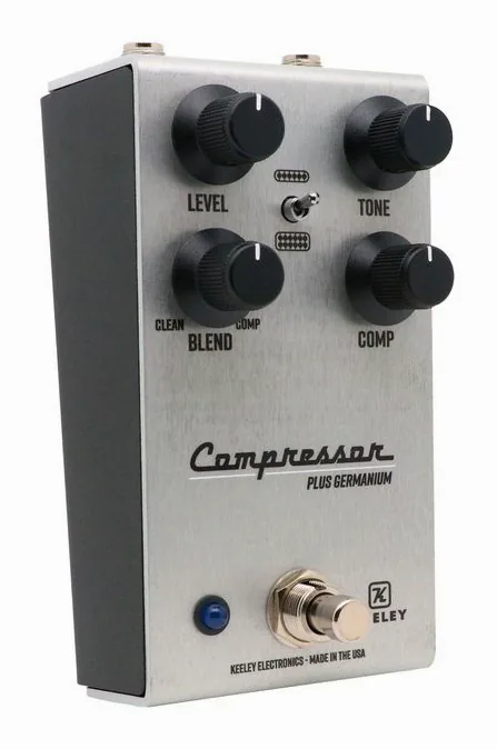 Keeley Compressor Plus Germanium fotografato frontalmente