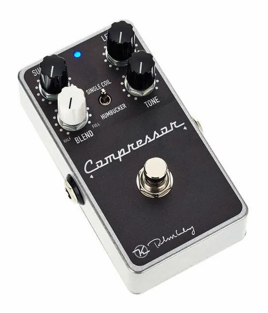 Keeley Compressor Plus, ingressi e uscite laterali