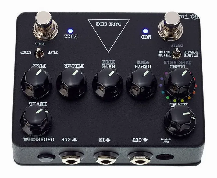 Keeley Dark Side V2, ingressi e uscite laterali