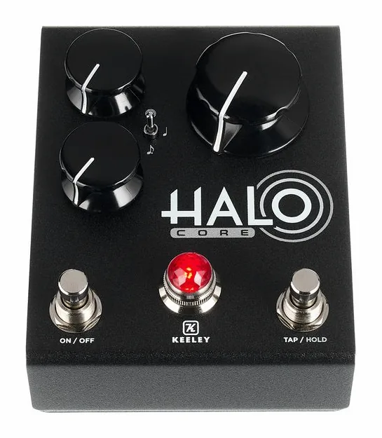 Keeley Halo Core - Andy Timmons Echo, led e interruttore a pedale