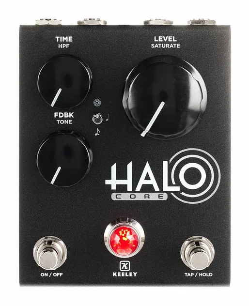 Keeley Halo Core - Andy Timmons Echo, grafica del pannello superiore