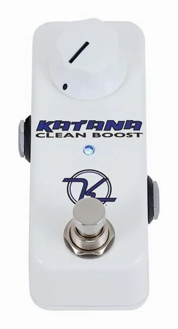 Keeley Katana Mini Boost, ingressi e uscite laterali