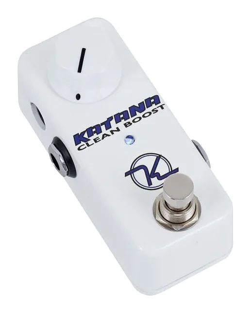 Keeley Katana Mini Boost, manopole viste dall'alto