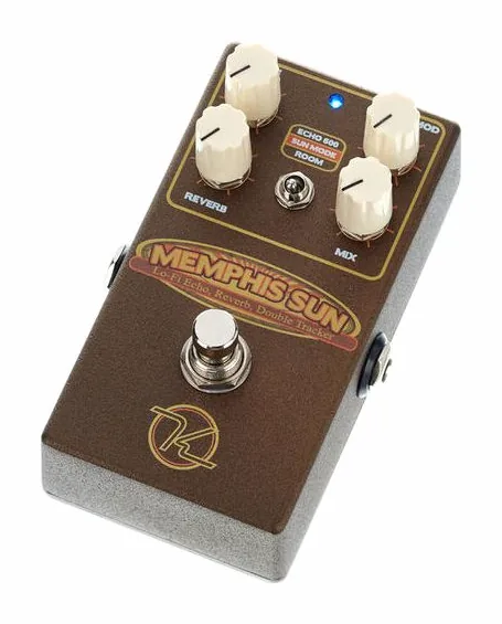 Keeley Memphis Sun Echo & Reverb, grafica del pannello superiore