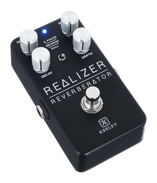 Keeley Realizer Reverberator 2K24 C, ingressi e uscite laterali