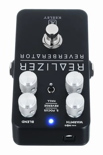 Keeley Realizer Reverberator 2K24 C, manopole viste dall'alto