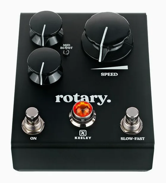 Keeley Rotary - Chorus, connettori sul retro dell'unita