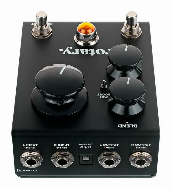 Keeley Rotary - Chorus, grafica del pannello superiore