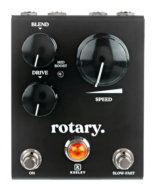 Keeley Rotary - Chorus, led e interruttore a pedale