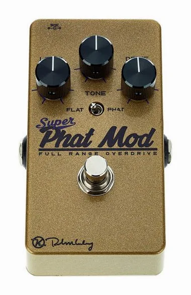 Keeley Super Phat Mod Full Range OD, connettori sul retro dell'unita