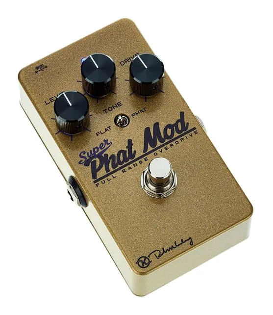 Keeley Super Phat Mod Full Range OD, connettori sul retro dell'unita