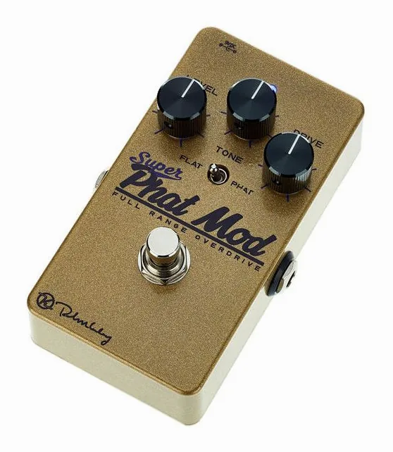 Keeley Super Phat Mod Full Range OD in primo piano frontale