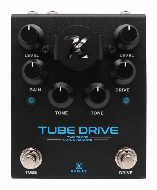 Keeley Tube Drive Overdrive, connettori sul retro dell'unita