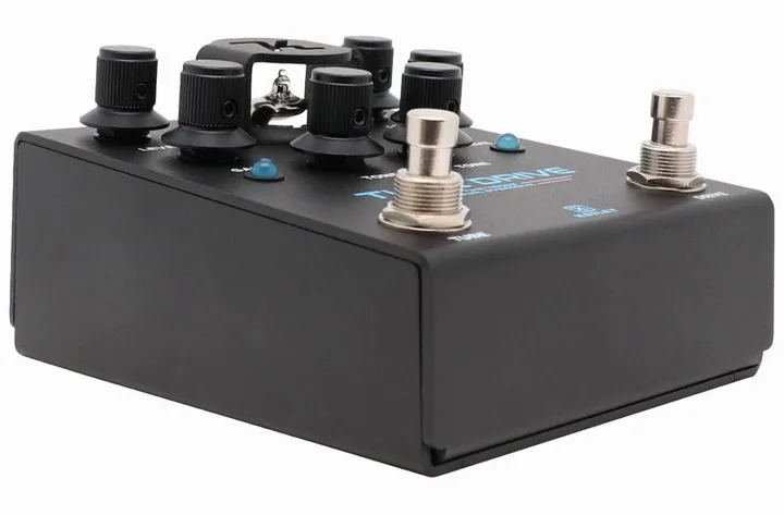 Keeley Tube Drive Overdrive, connettori sul retro dell'unita