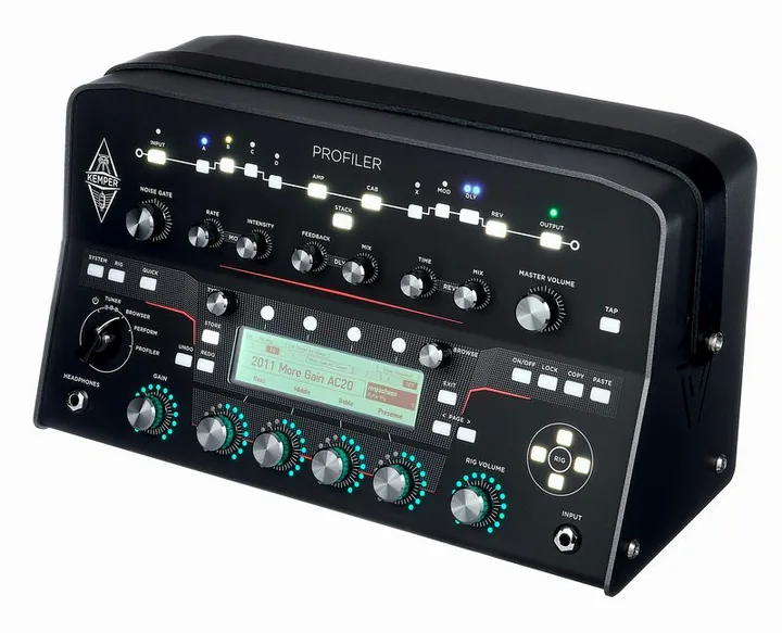 Kemper Profiler PowerHead MK 2 fotografato frontalmente