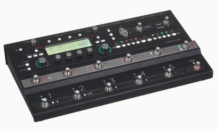 Kemper Profiler Stage MK 2, vista dall'alto della testata
