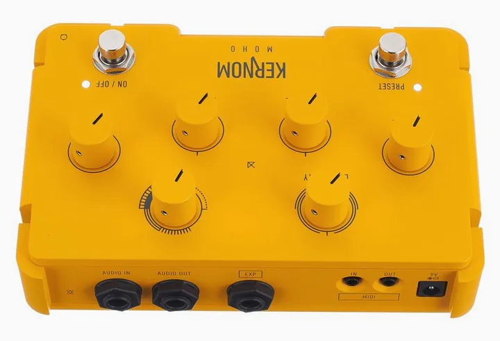 Kernom Moho Fuzz, grafica del pannello superiore