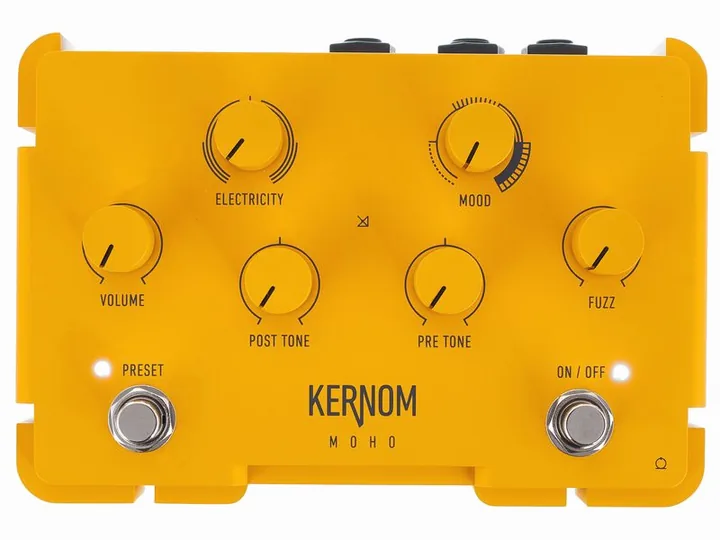 Kernom Moho Fuzz, connettori sul retro dell'unita