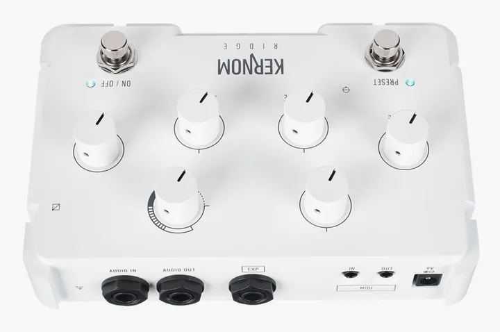 Kernom Ridge Overdrive, connettori sul retro dell'unita