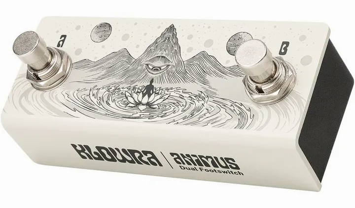 Klowra Animus Dual Footswitch, footswitch in primo piano