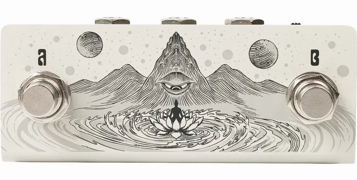 Klowra Animus Dual Footswitch, manopole viste dall'alto