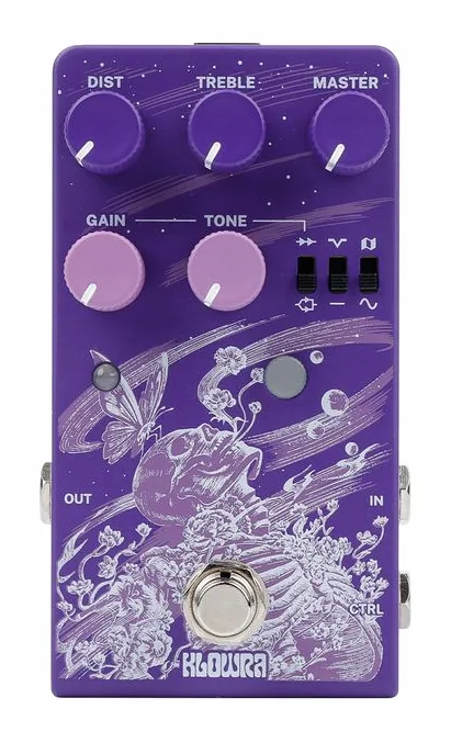 Klowra Gnash Analog Distortion, connettori sul retro dell'unita
