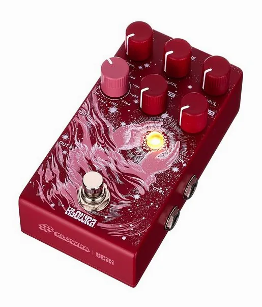 Klowra Vein Pitch-Shifter & Harmonic fotografato frontalmente