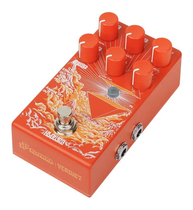 Klowra Verdict Polyphonic Octaver visto di fronte