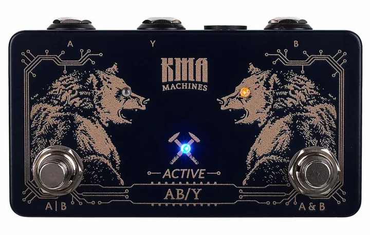 KMA Audio Machines Active AB/Y Switch, manopole viste dall'alto