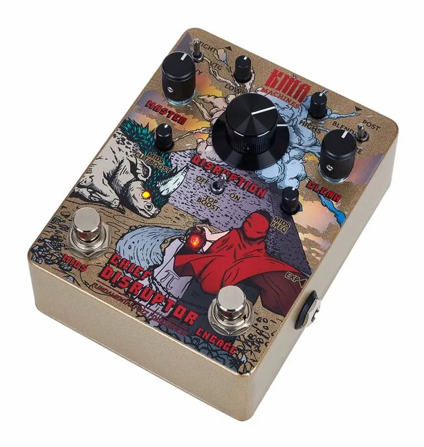 KMA Audio Machines Chief Disruptor Fuzz/Dist. visto di fronte