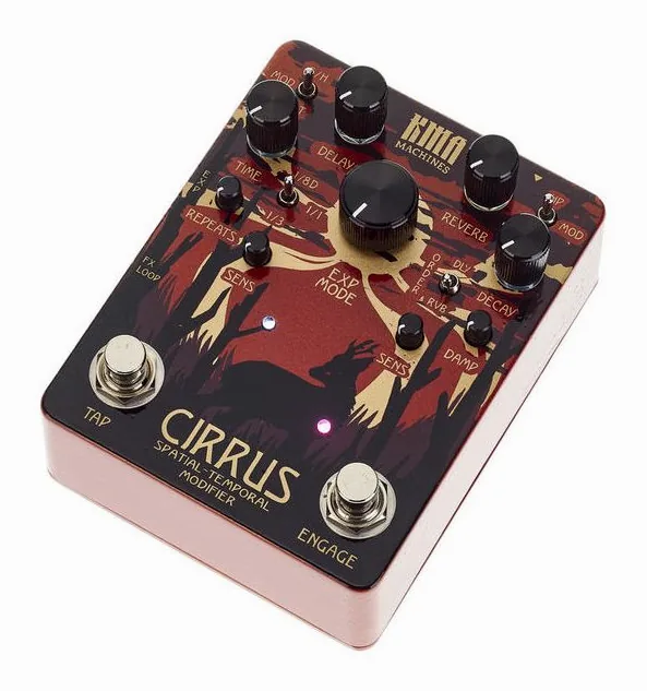KMA Audio Machines Cirrus Delay and Reverb in primo piano frontale
